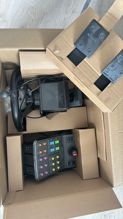 Kierownica Logitech G Saitek Heavy Equipment Bundle Sim Controller Far