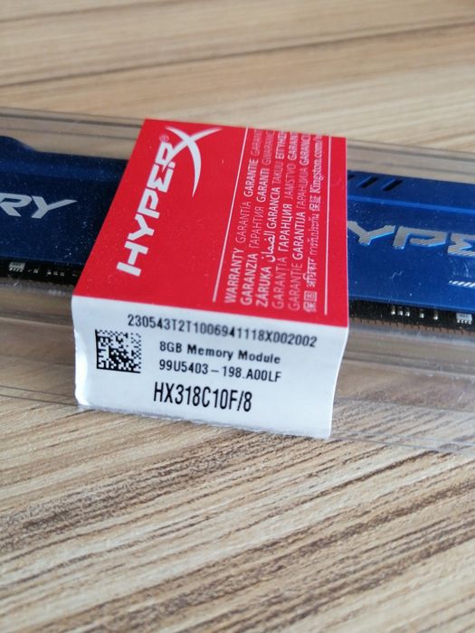 8GB memory Module hyper-1866cl 10 240pin