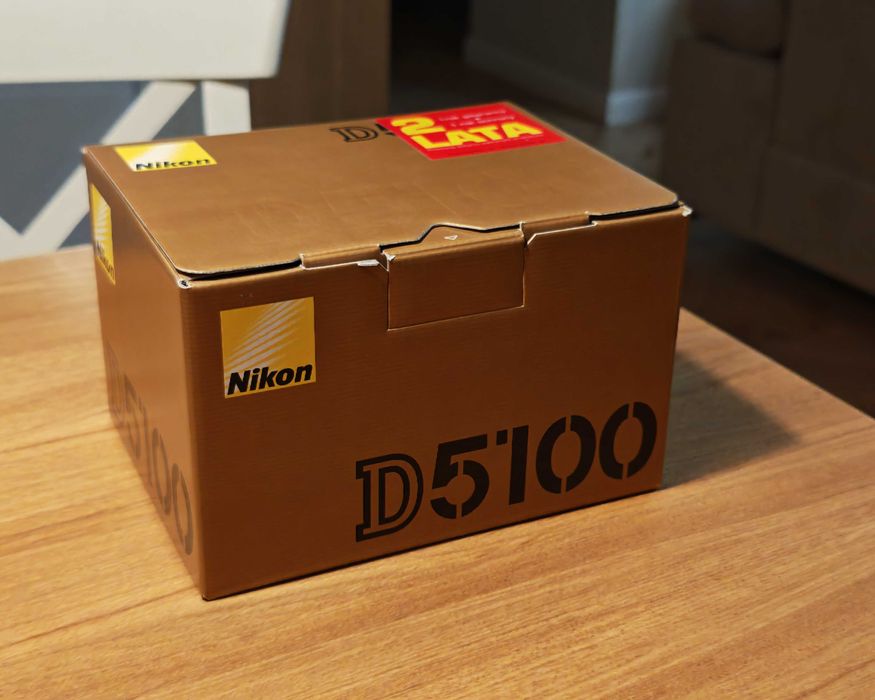 Lustrzanka Nikon D5100 okazja tanio bdb stan zestaw body
