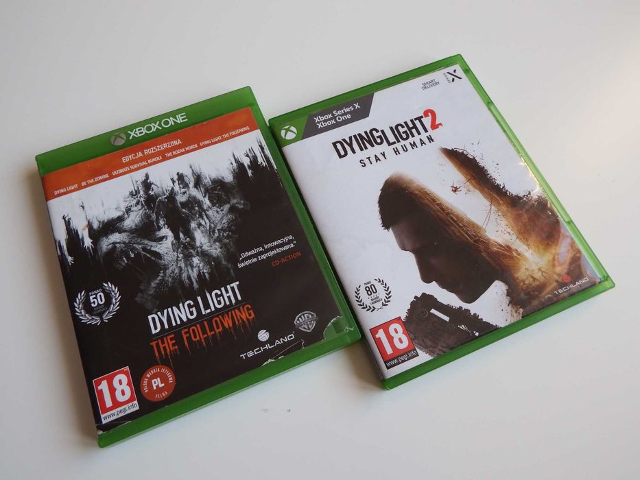 ZESTAW XBOX ONE / Xbox Series x Dying Light + Dying Light 2 2XPL