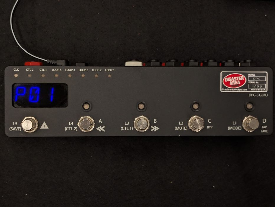 Disaster Area Designs DPC-5 Gen3 — Programmable Audio & Midi Switcher