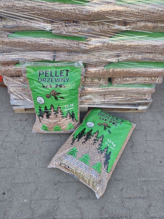 Najwyższej jakości Polski Pellet sosnowy A1 19MJ jasny Dostawa Gratis