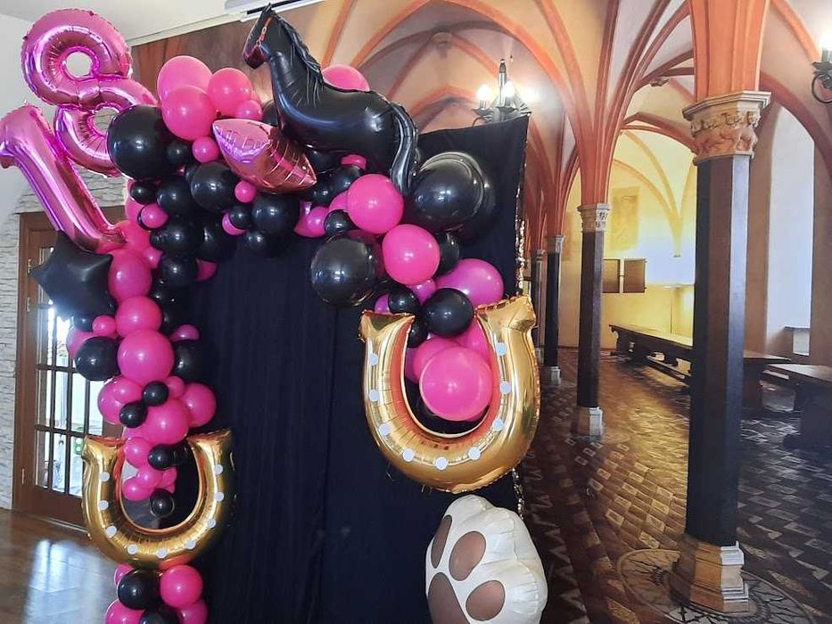 Balon foliowy cyfra z helem w rozmiarze 102cm