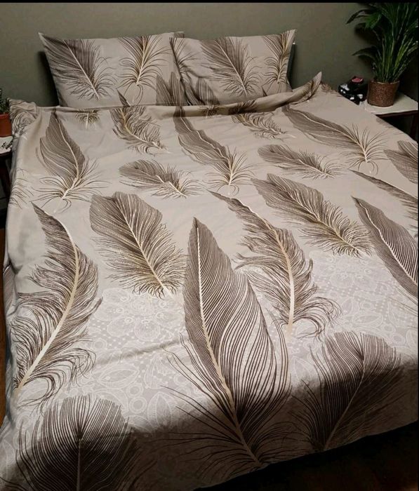 Тепла постільна білизна, 100% бавовна, фланель/байка лише власне пошит