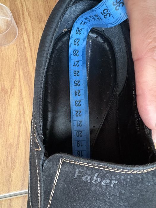 Туфлі чоловічі Faber р. 44, устілка - 30 см