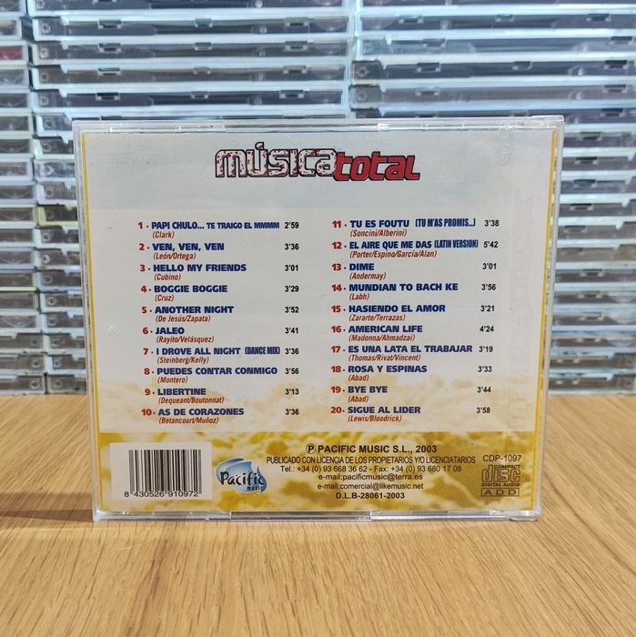 Música Total CD Original