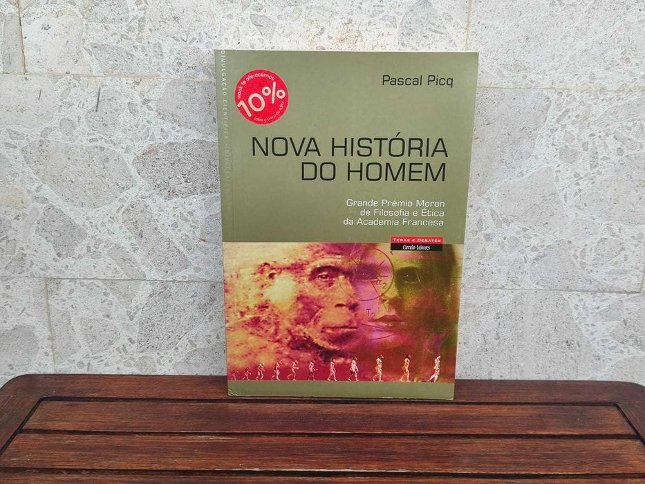 Livro: Nova História do Homem, de Pascal Picq