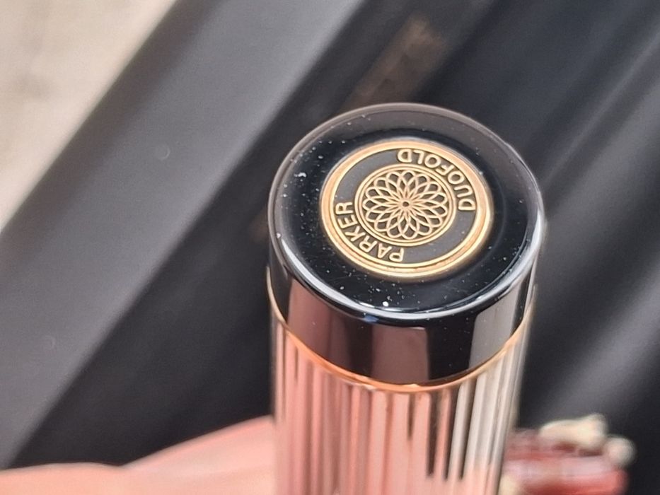 Parker Duofold Internacional Rollerball  prata 925