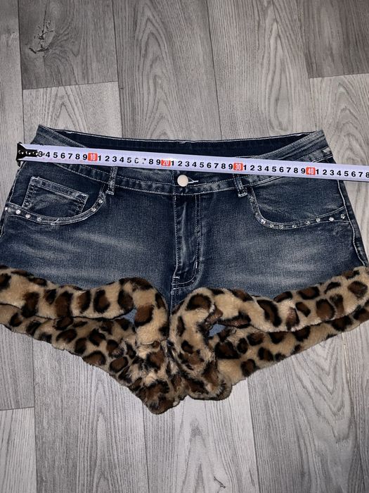 шорти джисові з стразами