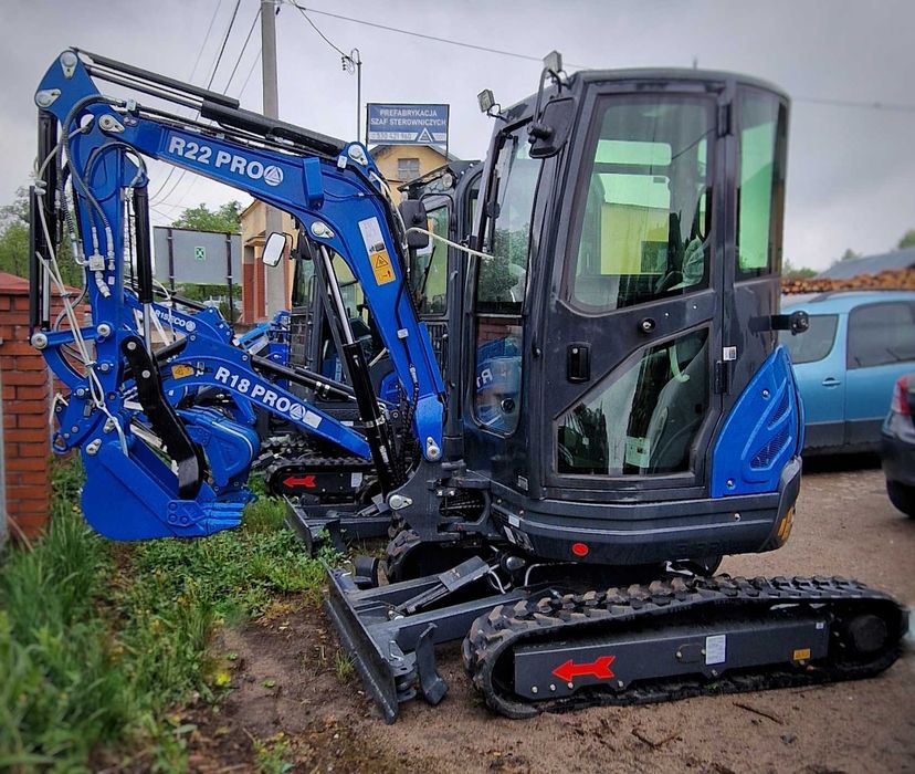 minikoparka  r 22 Rippa-Kubota