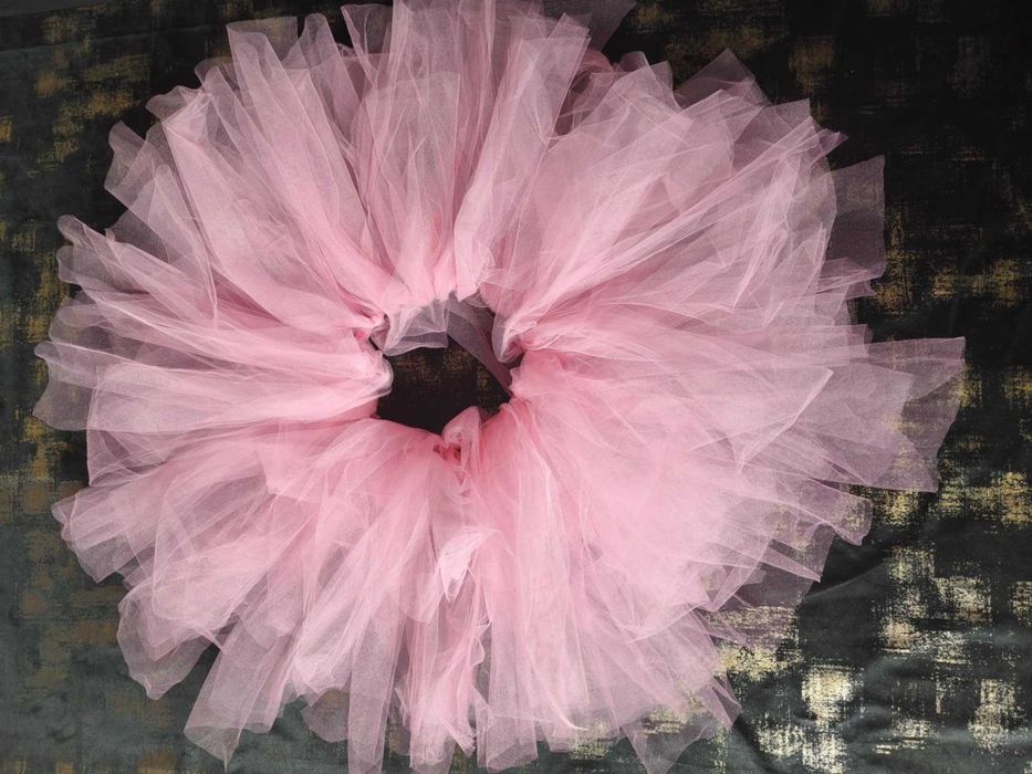 Różowa spódniczka z tiulu tutu 116-128