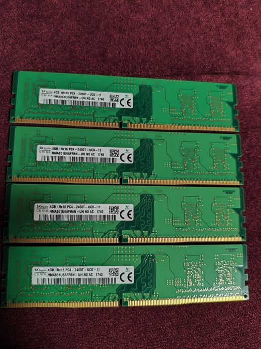 sk hynix ddr4 2400 - купить комплектующие для ПК - Цена на OLX.ua