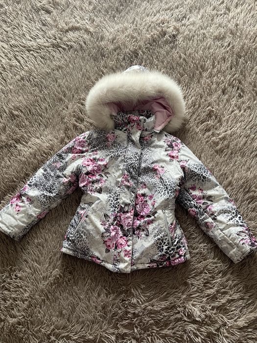 Зимова дитяча куртка для дівчинки Pilguni 104 б/у