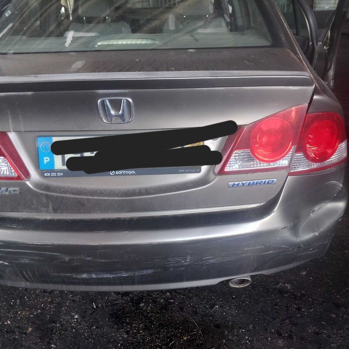 Mala para choques e farolins honda civic hybrid ano 2008