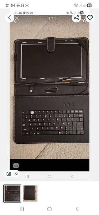 Uszkodzony ekran tablet go clever