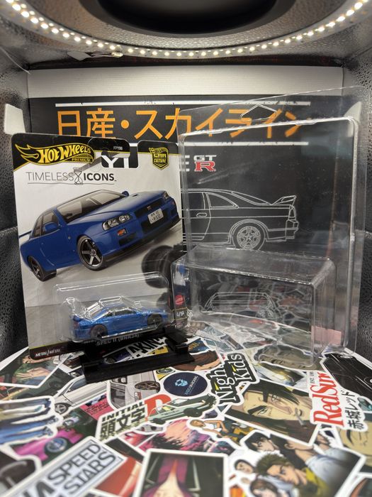 Hot Wheels - Timeless Icons - Nissan Skyline GT-R - BOX  Skyline