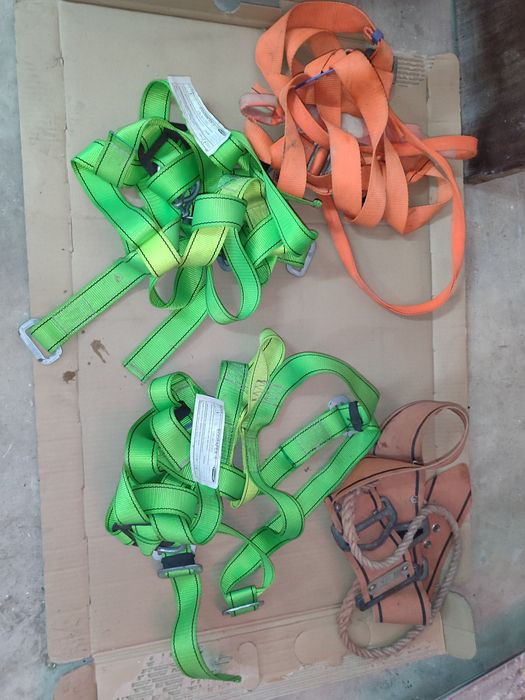 Lote 3 arnês + cinto segurança