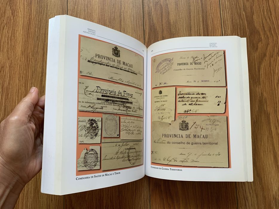 Unidades Militares de Macau - Autografado pelo Autor
