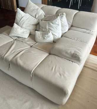 Conjunto  Chaise e puff “Tufty Time” B&B Itália