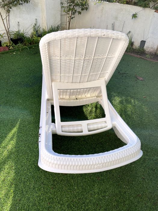 Espreguiçadeira, móveis de jardim,