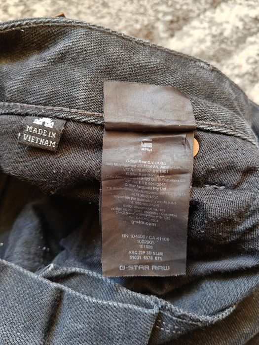 G-Star RAW Arc Zip 3D Slim W30/L34