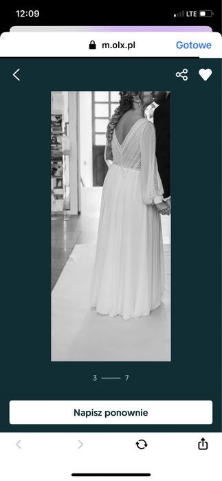 Sprzedam suknie ślubną