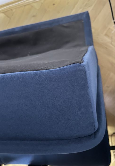 Диван книжка синій розкладний