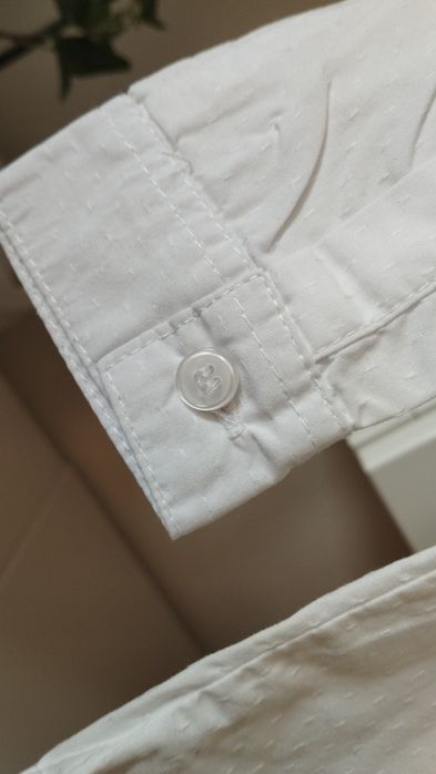 Elegancka biała koszula Ceremony rozmiar 86