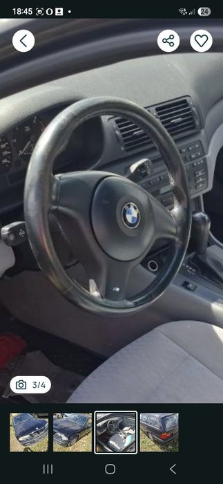 Kierownica bmw e46 m pakiet