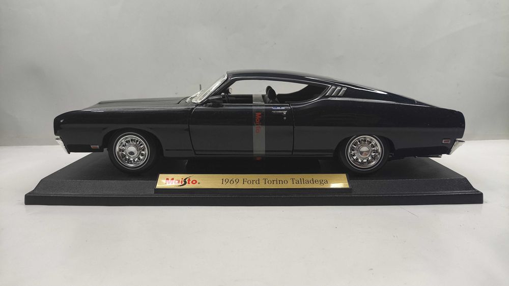 Модель Ford Torino Talladega, Maisto, Thailand, Dark Blue масштаб 1:18