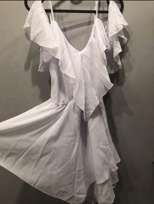 Sukienka biała one size