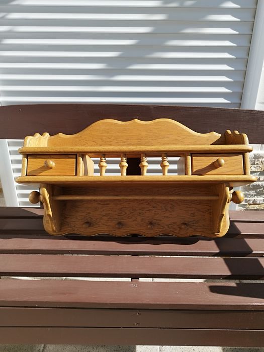 Полочка декоративная дуб