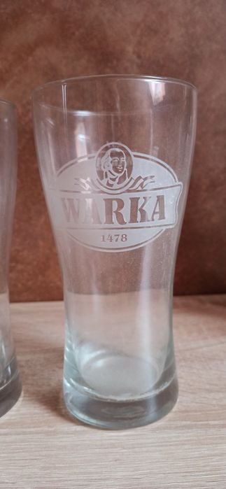 Szklanki do piwa Warka