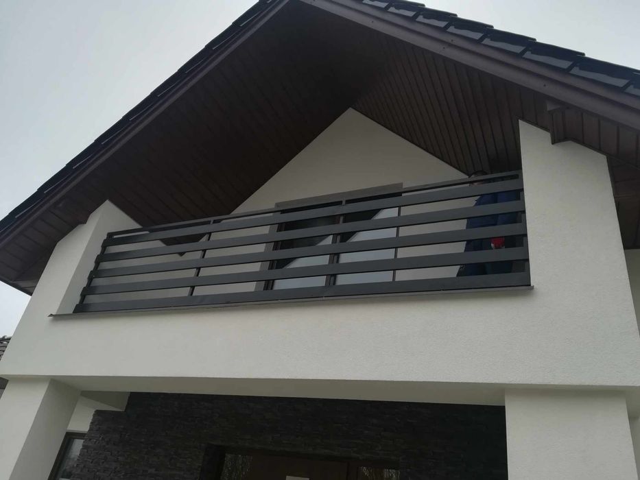 Balustrady balkonowe