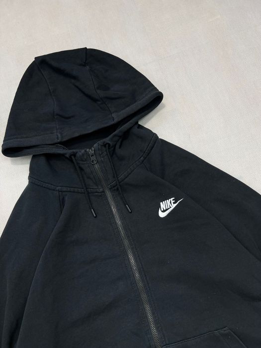 Bluza Nike small logo zipped black