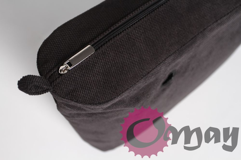Efektowny organizer do OBAG URBAN czarna struktura wkład VIP OMAY