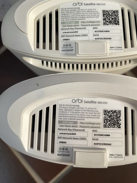 Netgear Orbi RBK653 AX3000 Wifi 6 Tri-Band Mesh