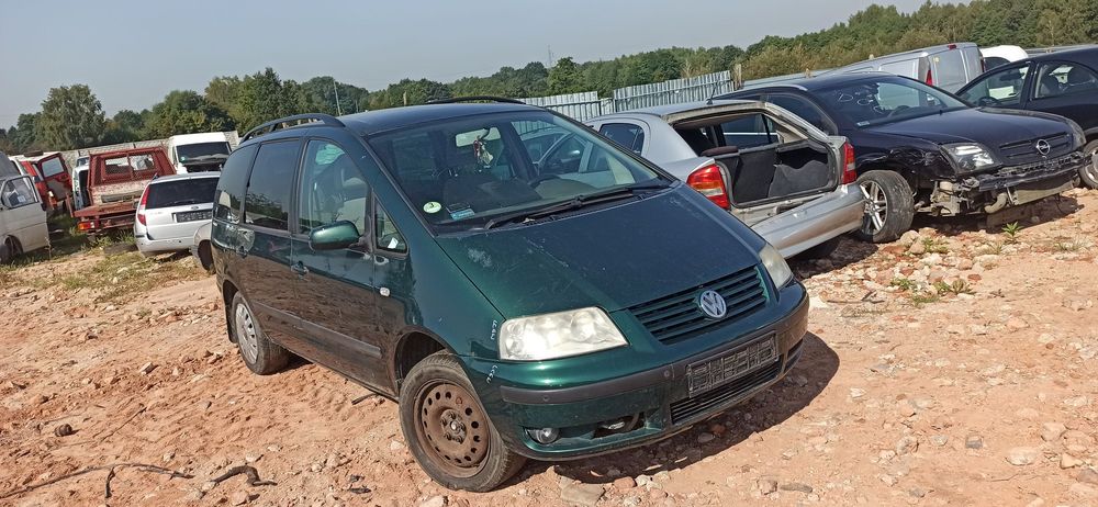 Sharan lift 00- z silnikiem 1,9 TDI 115 KM i skrzynią manualną 6 biegów 4x4 4motion. CZĘŚCI
