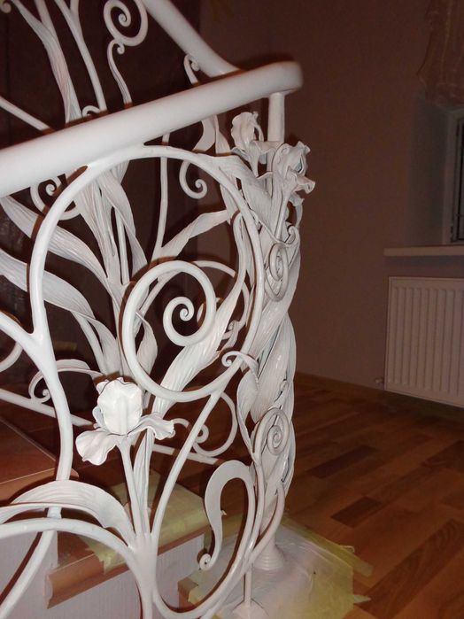 Balustrady na schody. Balustrady kute (model „Kali”)