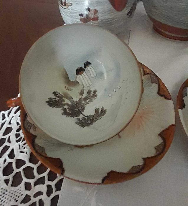 Serviço de Chá em porcelana chinesa