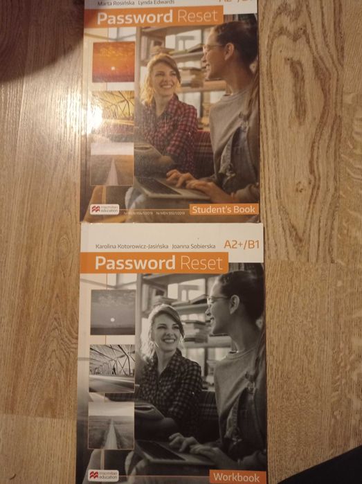 Podręcznik i  ćwiczenia Password Reset A2+/B1 Rosińska komplet