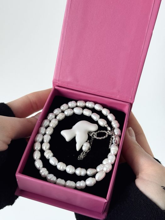 Прикраси ручної роботи Le Perle (підвіска + браслет) від Діани Чхаідзе