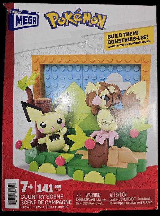 Pokemon klocki mega htj04 pojedynek pokemonów 141el