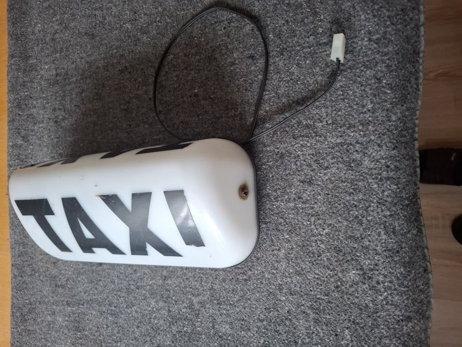 Lampa na magnes taxi