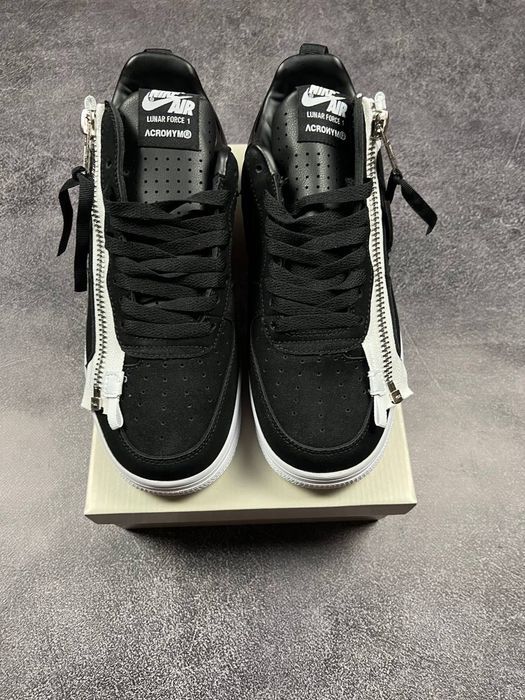 ЛЮКСОВА МОДЕЛЬ! Nike Lunar Force 1 Low Acronym Black White 37 - 45