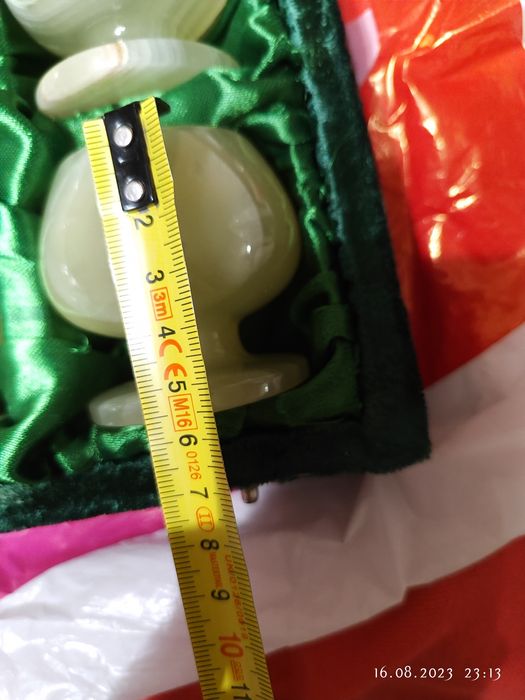 Набор рюмок фужеры натуральный камень На подарок