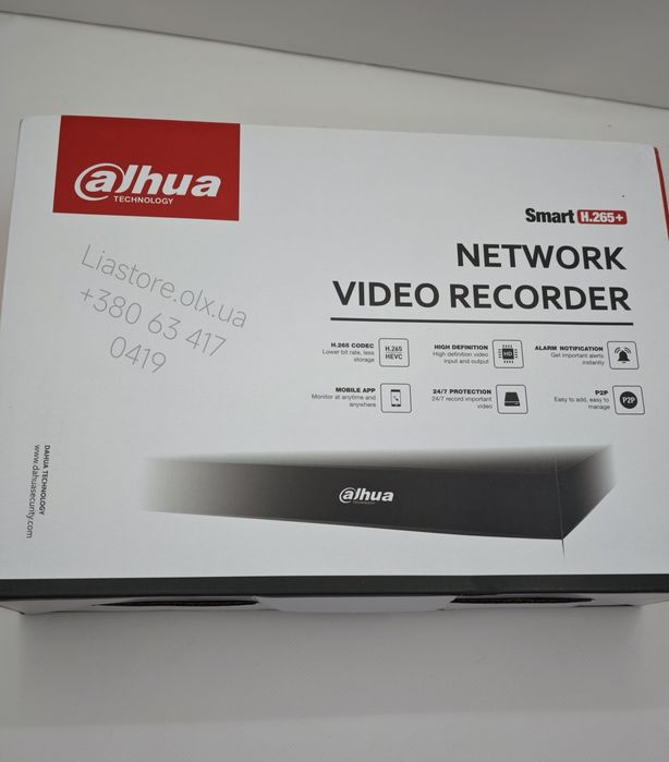 Реєстратори відеоспостереження Dahua NVR4108,NVR4104,NVR2108,NVR2104