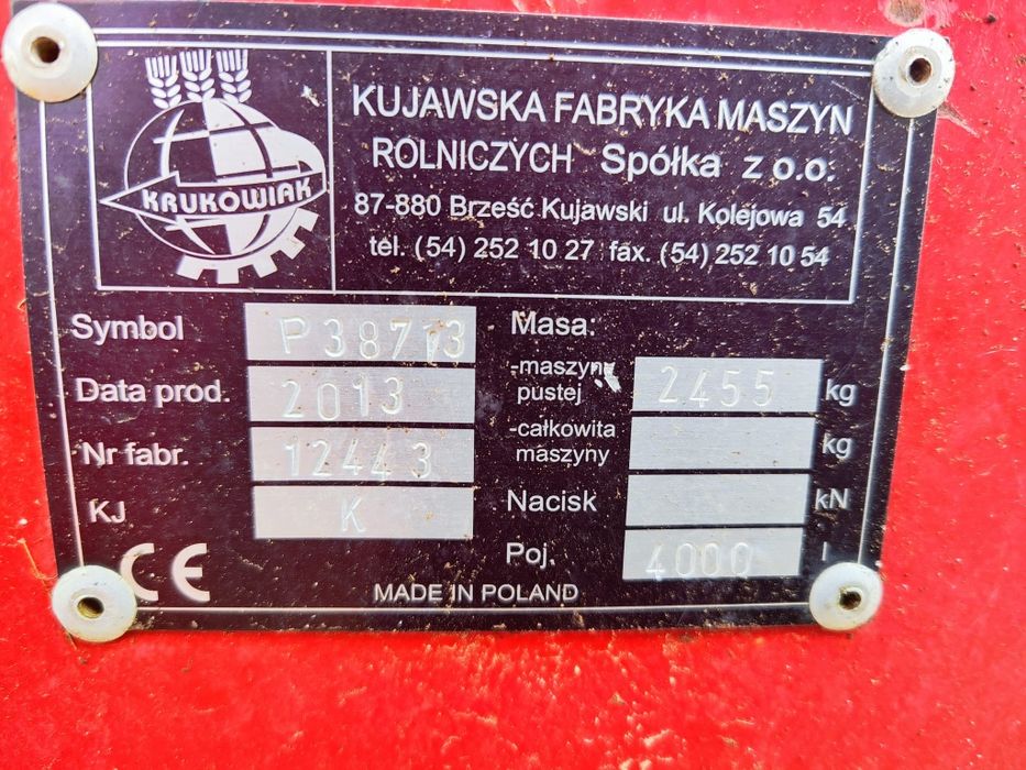 Opryskiwacz Krukowiak Goliat