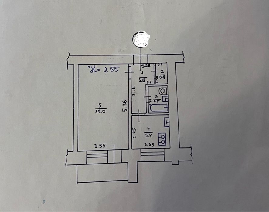 Продам 1 комнатную квартиру возле метро Заводская, ул. Георгия Тарасенка (Плехановская) 119