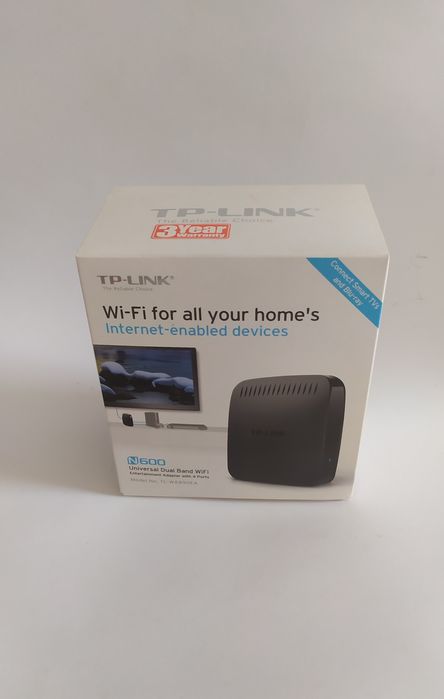 TP-LINK Universal Dial Band WIFI N600 TV Adaptor